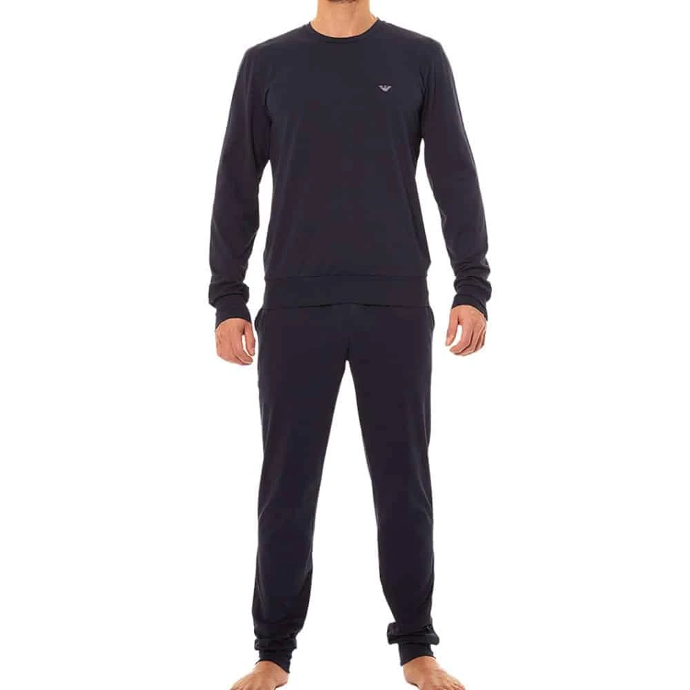 Tenue D'intĂ©rieur Basic Loungewear Marine â Image 3