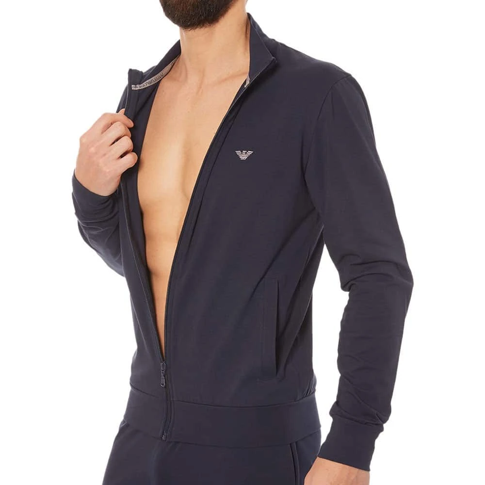 Tenue D'intĂ©rieur Zip Basic Loungewear Marine â Image 2