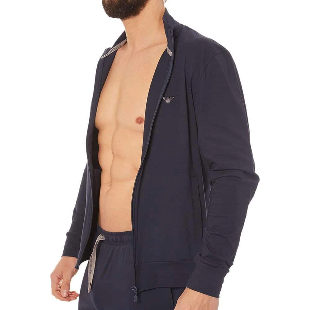 Tenue D'intĂ©rieur Zip Basic Loungewear Marine â Image 3