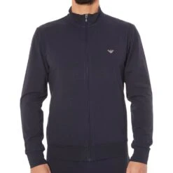 Tenue D'intérieur Zip Basic Loungewear Marine