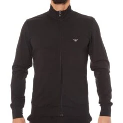 Tenue D'intérieur Zip Basic Loungewear Noir