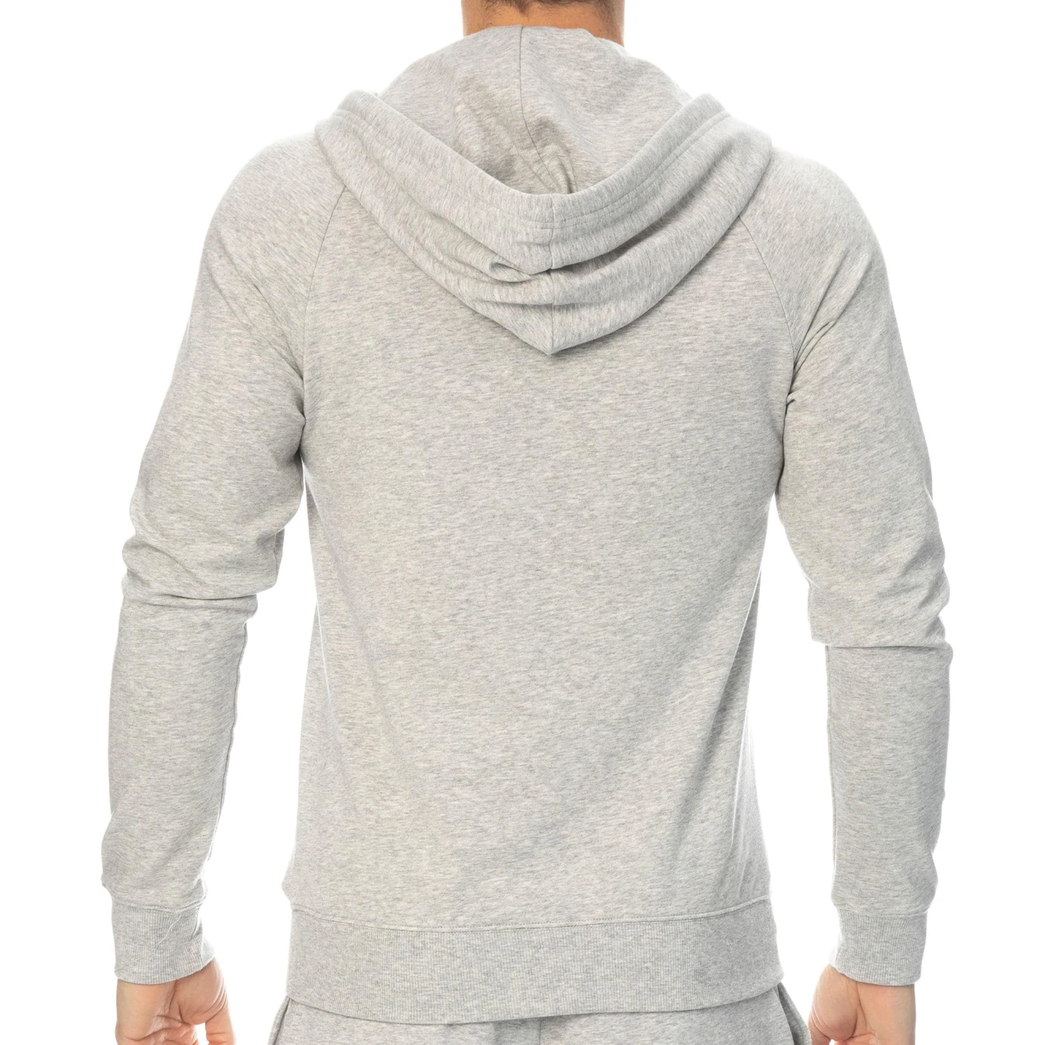Veste à Capuche Ck One Gris Chiné – Image 2